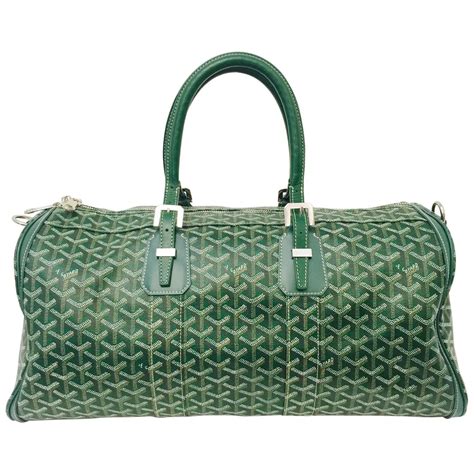 green goyard duffle|goyard duffle for sale.